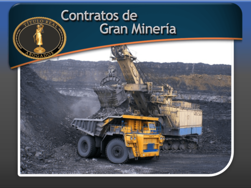 Contratos de Gran Minería