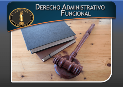 Derecho Administrativo Funcional